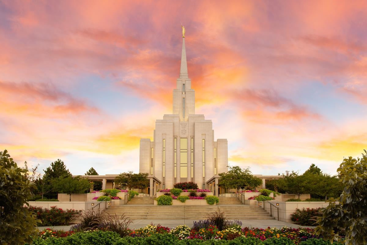 Oquirrh Mountain Unending Love Amazing Grace Gallery Wrap