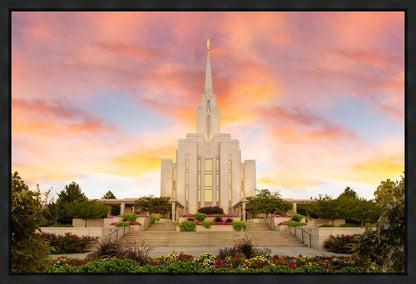 Oquirrh Mountain Unending Love Amazing Grace Gallery Wrap