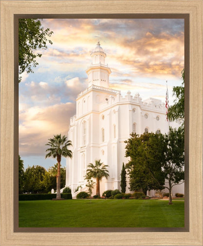 St. George Temple We Shall Seek Him Gallery Wrap