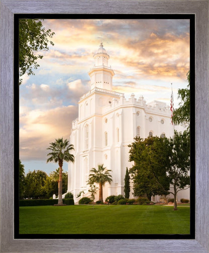 St. George Temple We Shall Seek Him Gallery Wrap