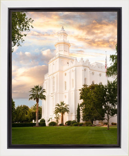 St. George Temple We Shall Seek Him Gallery Wrap