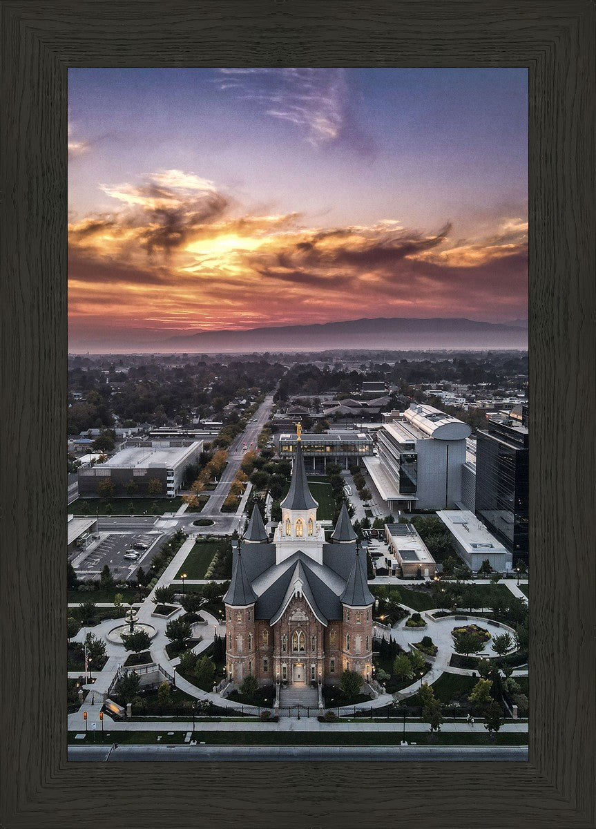 Provo City Center Skyline