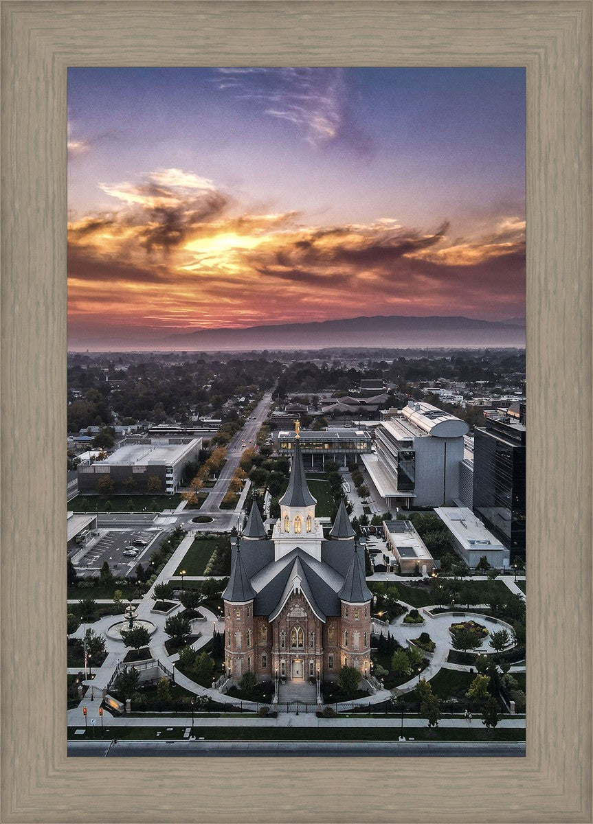 Provo City Center Skyline