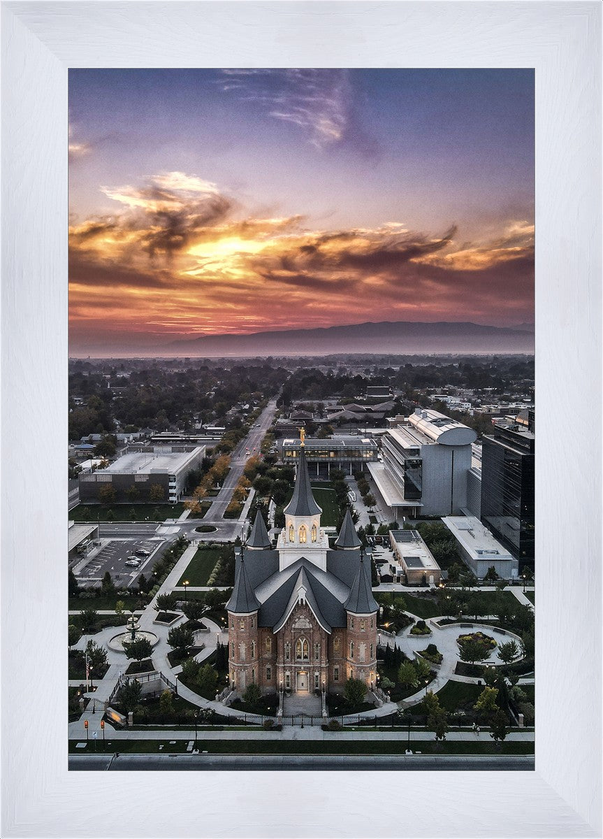 Provo City Center Skyline