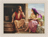 Unexpected Grace: Revelation at Jacob's Well Large Wall Art