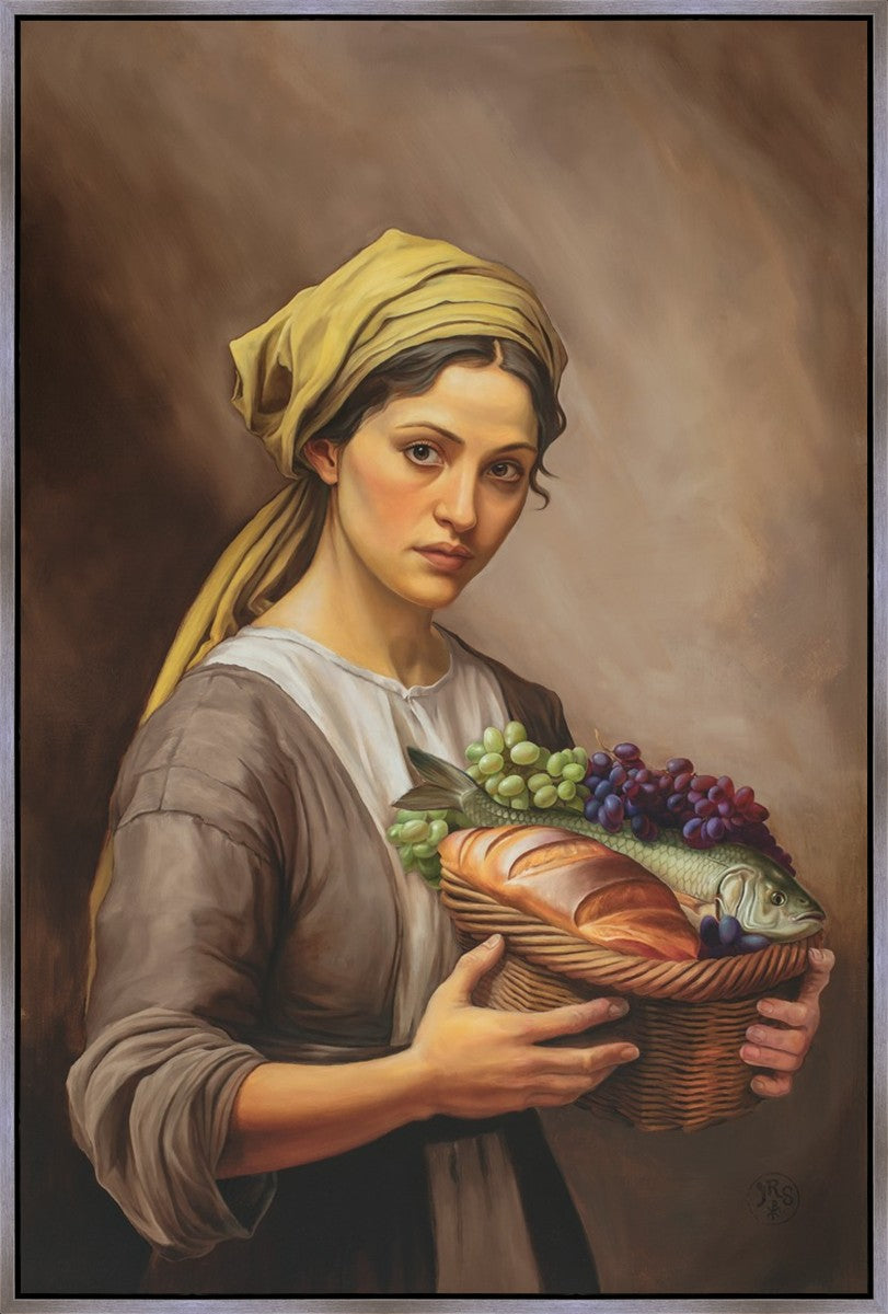 She Who Waited on The Lord Large Wall Art Gallery Wrap