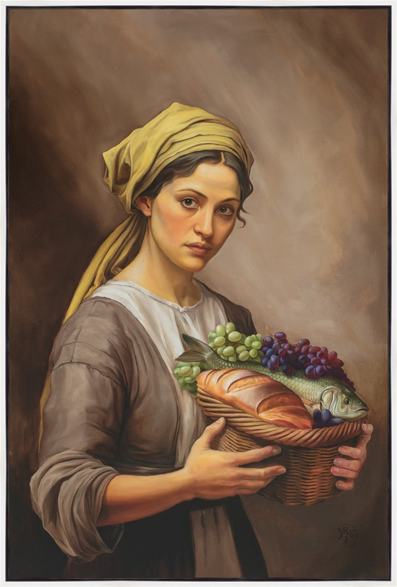 She Who Waited on The Lord Large Wall Art Gallery Wrap