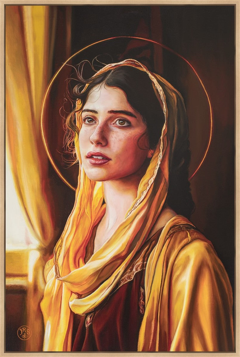 Illuminated by Grace, Portrait of the Madeleine Large Wall Art Gallery Wrap