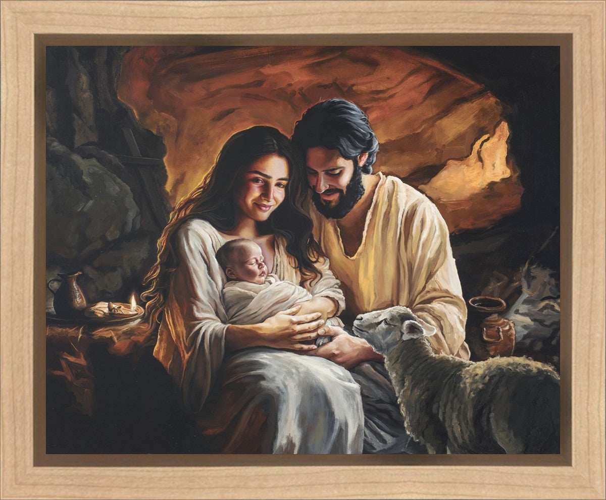 Born is The Lamb Gallery Wrap