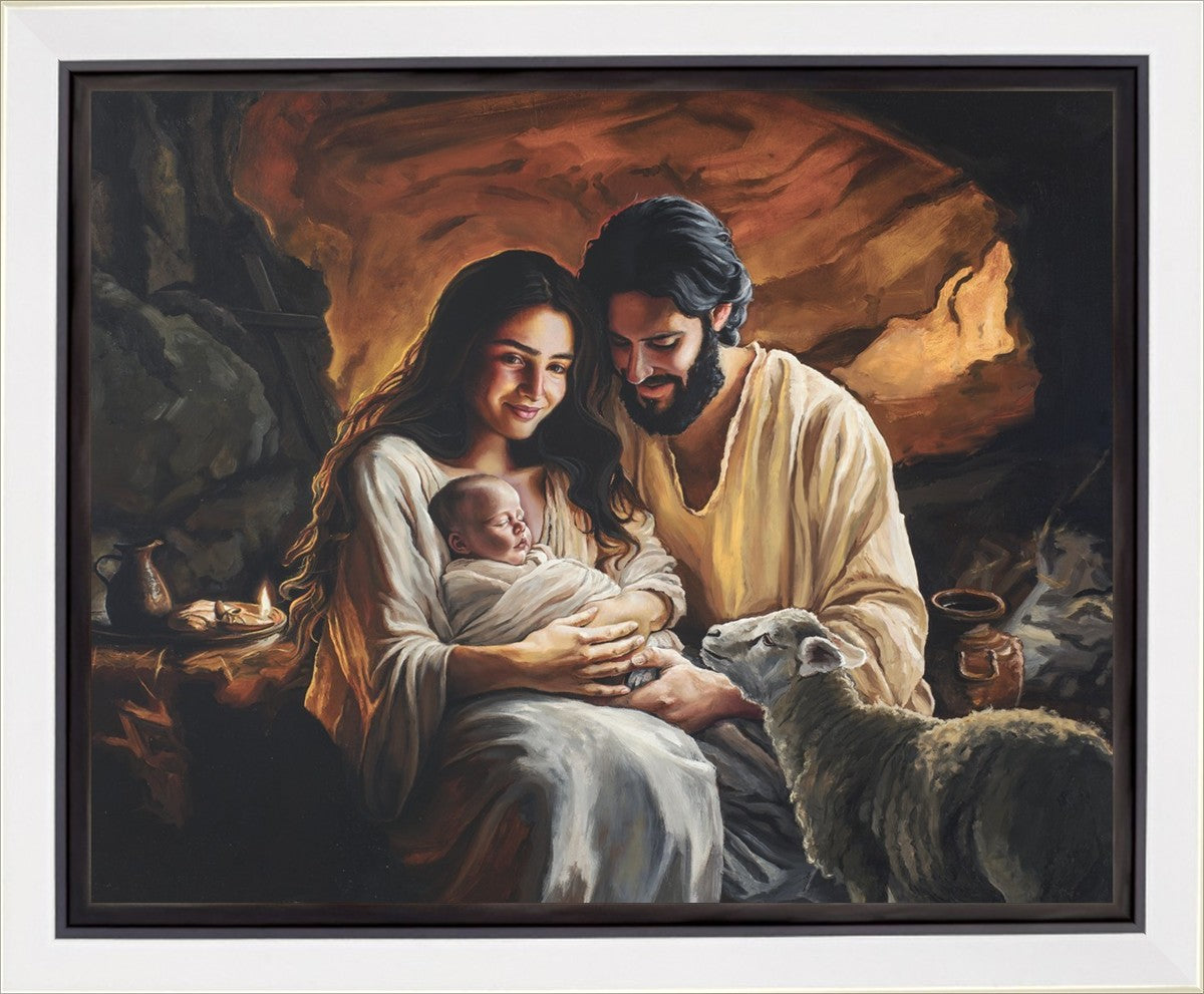 Born is The Lamb Gallery Wrap