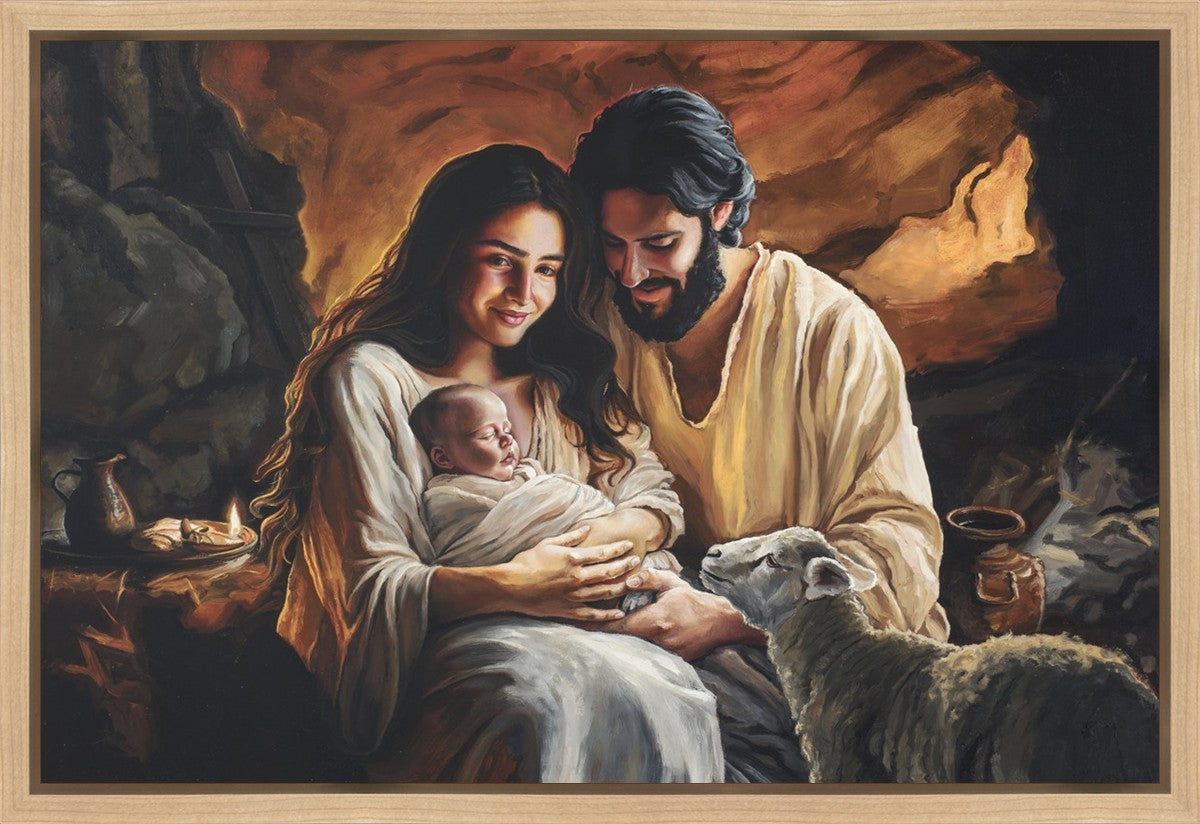 Born is The Lamb Gallery Wrap