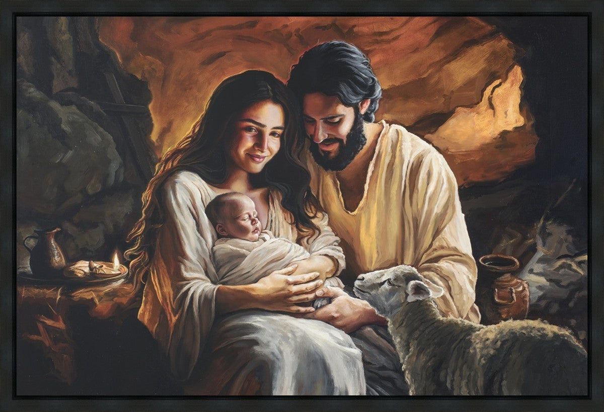 Born is The Lamb Gallery Wrap