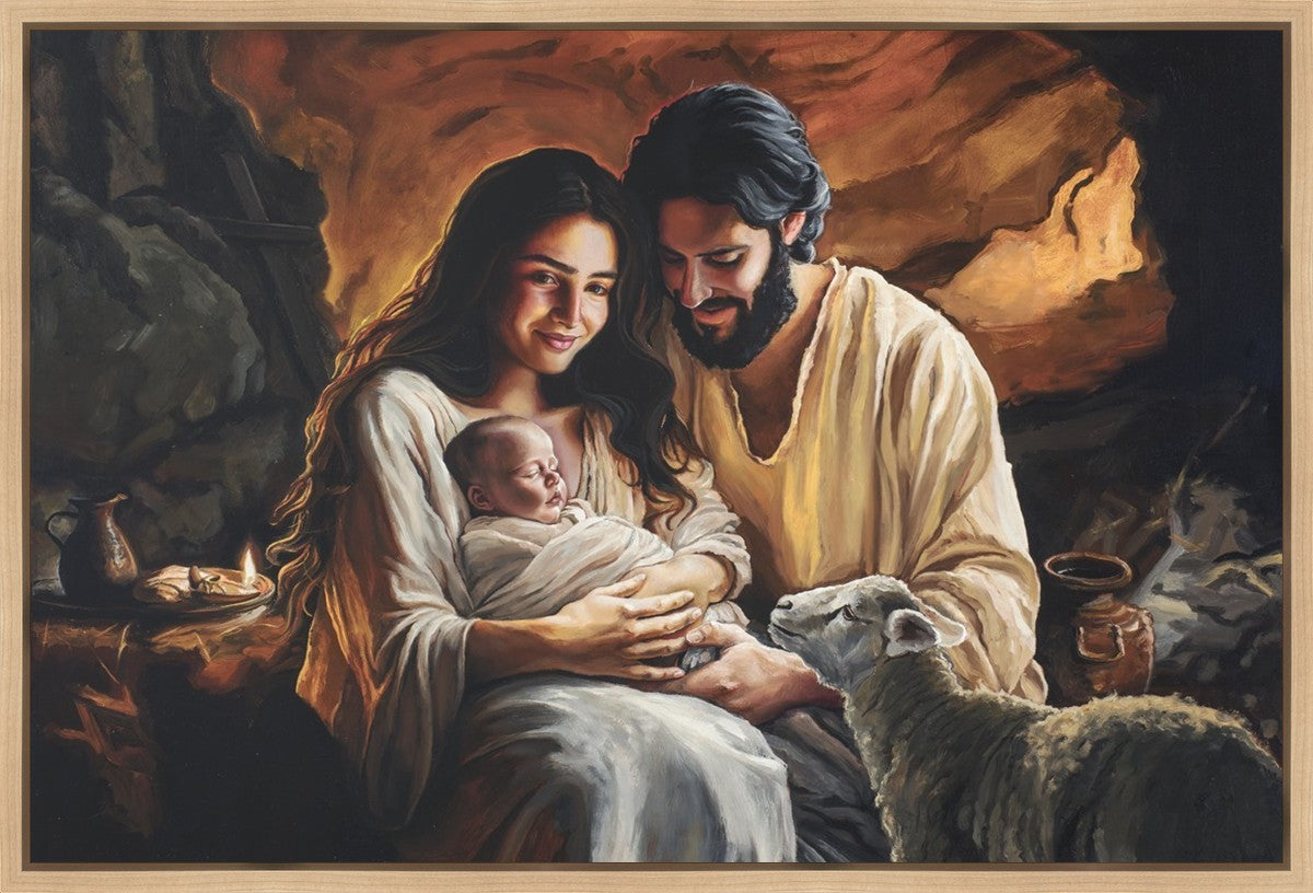 Born is The Lamb Gallery Wrap