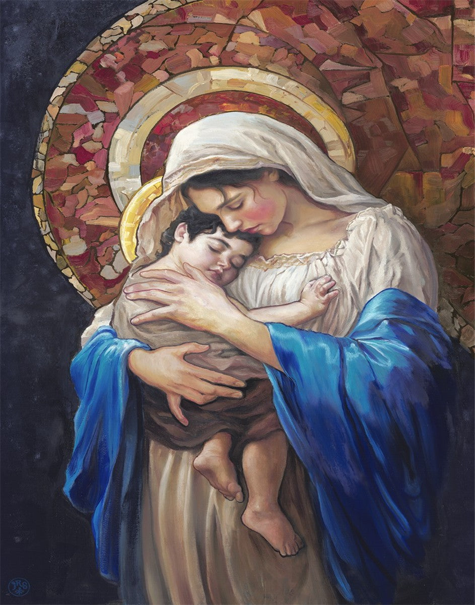 The Madonna and Child in Repose