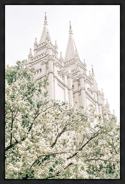 Sweet is The Work Salt Lake City Utah Temple Gallery Wrap