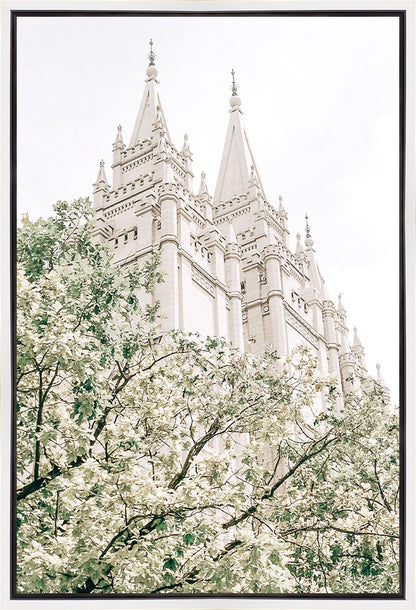 Sweet is The Work Salt Lake City Utah Temple Gallery Wrap