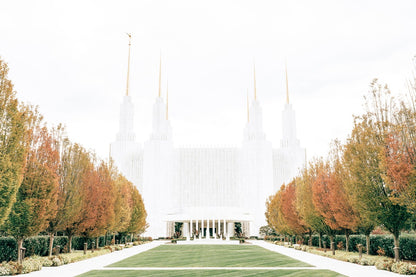 Sweet is The Work Washington DC Temple Gallery Wrap