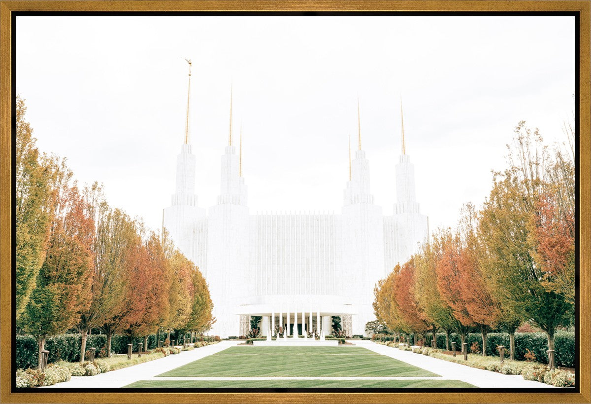 Sweet is The Work Washington DC Temple Gallery Wrap