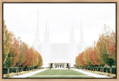 Sweet is The Work Washington DC Temple Gallery Wrap