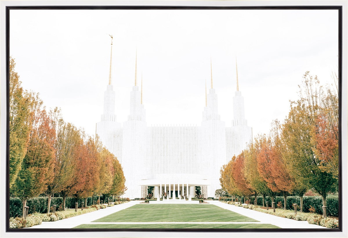 Sweet is The Work Washington DC Temple Gallery Wrap