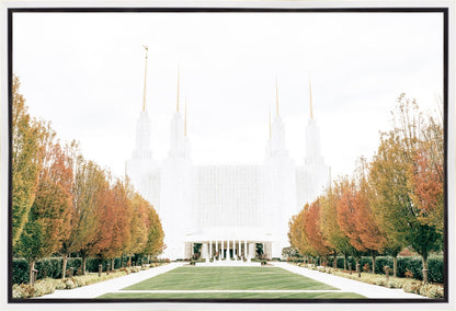 Sweet is The Work Washington DC Temple Gallery Wrap