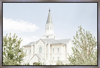 Sweet is The Work Taylorsville Utah Temple Gallery Wrap
