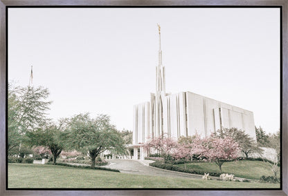 Sweet is The Work Seattle Washington Temple Gallery Wrap