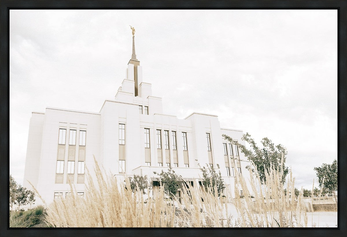 Sweet is The Work Saratoga Springs Utah Temple Gallery Wrap