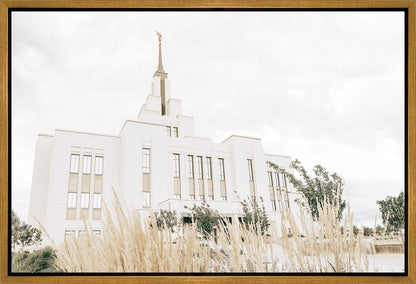 Sweet is The Work Saratoga Springs Utah Temple Gallery Wrap