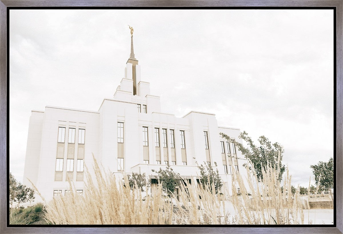 Sweet is The Work Saratoga Springs Utah Temple Gallery Wrap