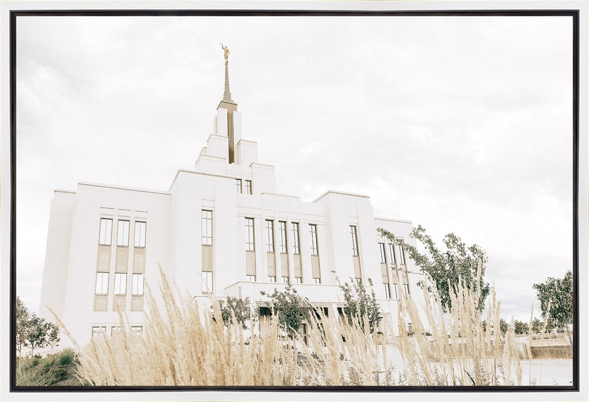 Sweet is The Work Saratoga Springs Utah Temple Gallery Wrap