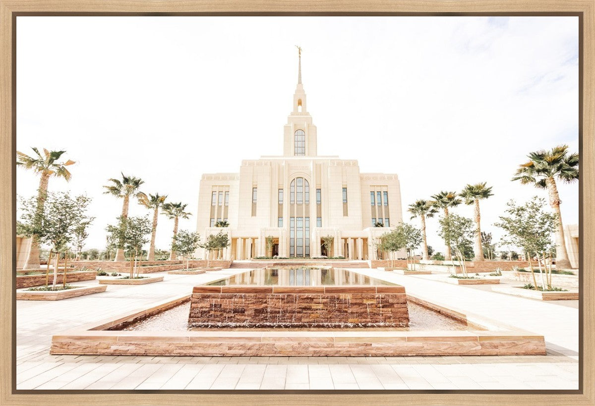 Sweet is The Work Red Cliffs Utah Temple
