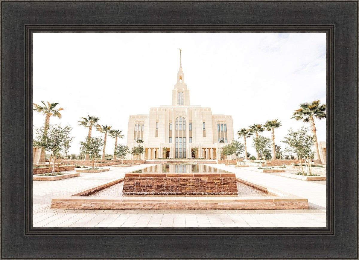 Sweet is The Work Red Cliffs Utah Temple