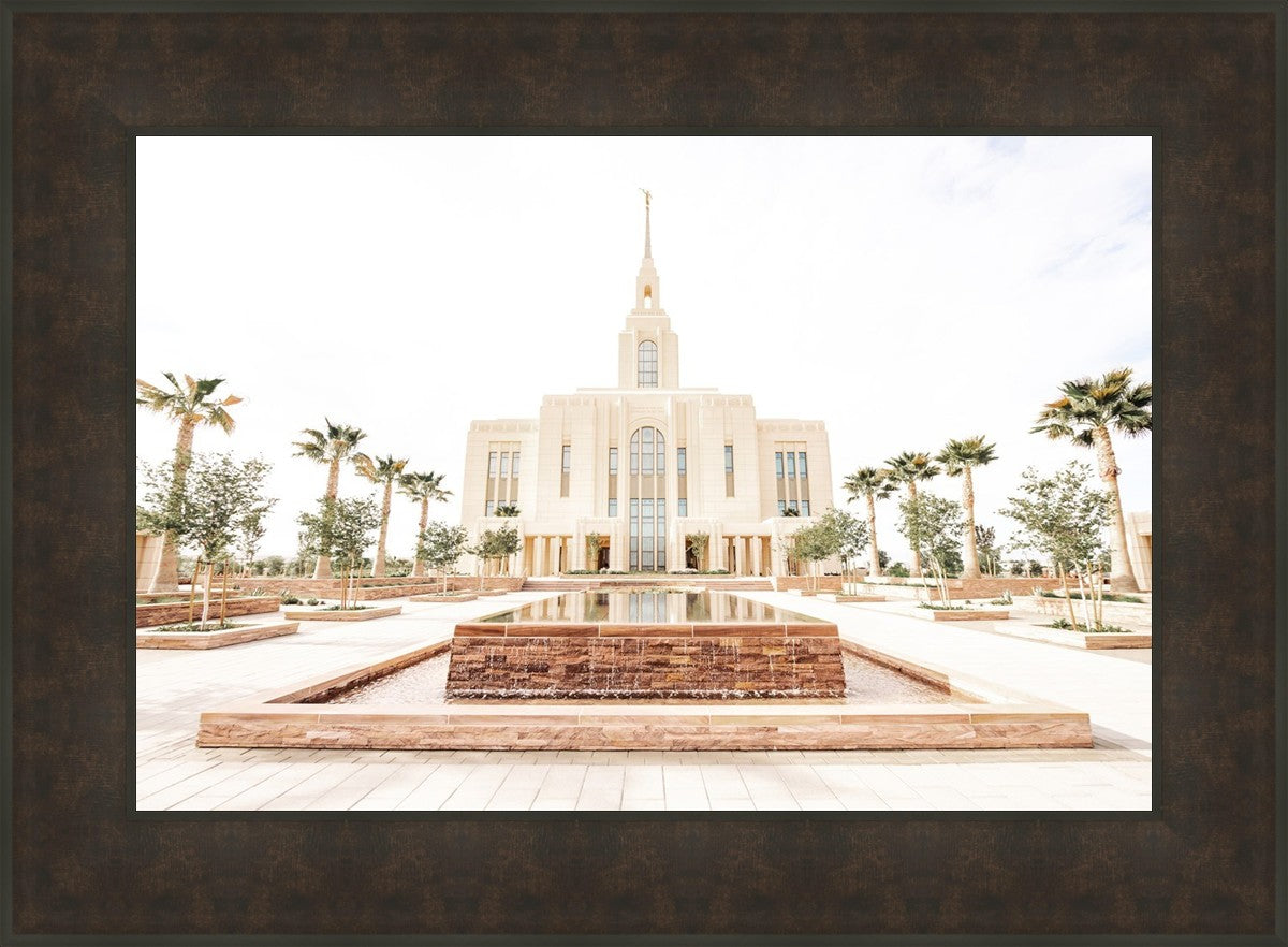 Sweet is The Work Red Cliffs Utah Temple