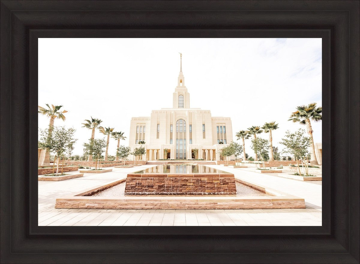 Sweet is The Work Red Cliffs Utah Temple