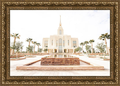 Sweet is The Work Red Cliffs Utah Temple