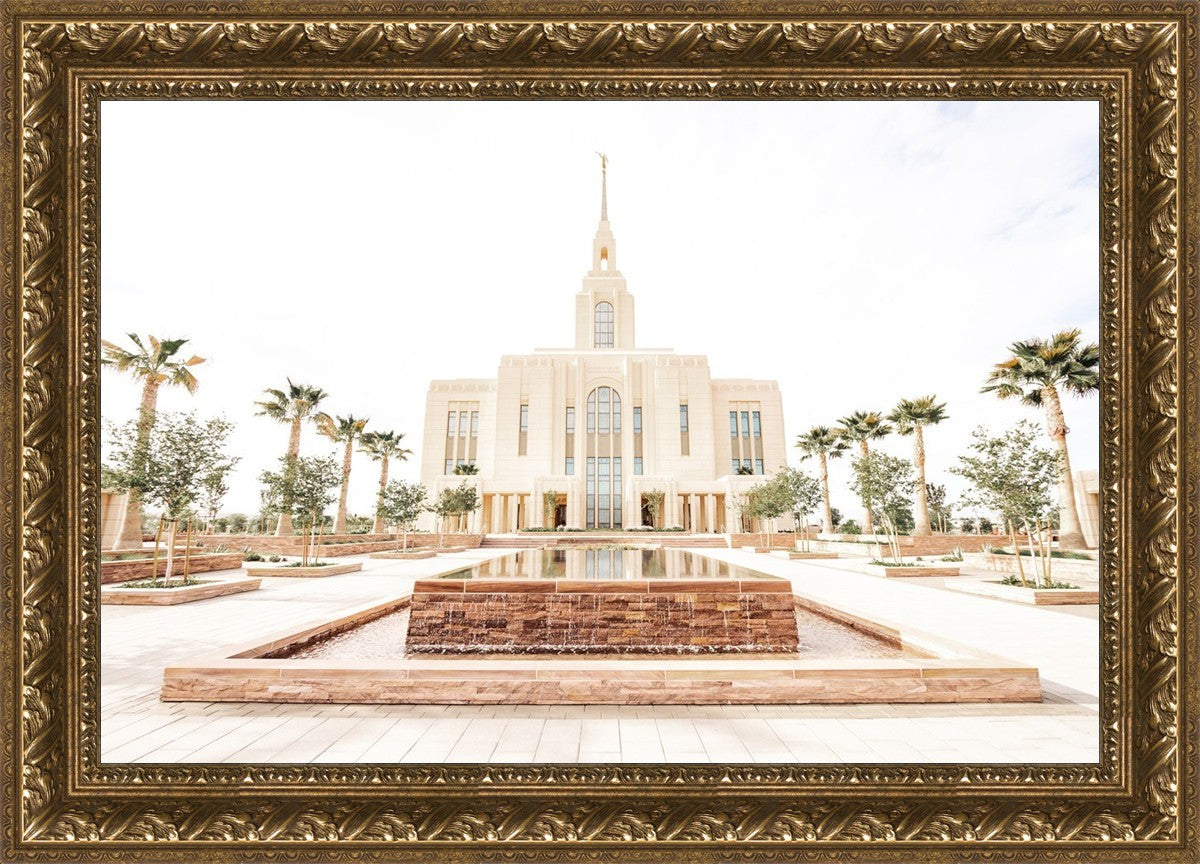 Sweet is The Work Red Cliffs Utah Temple