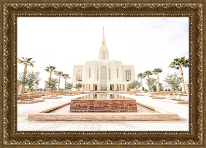 Sweet is The Work Red Cliffs Utah Temple