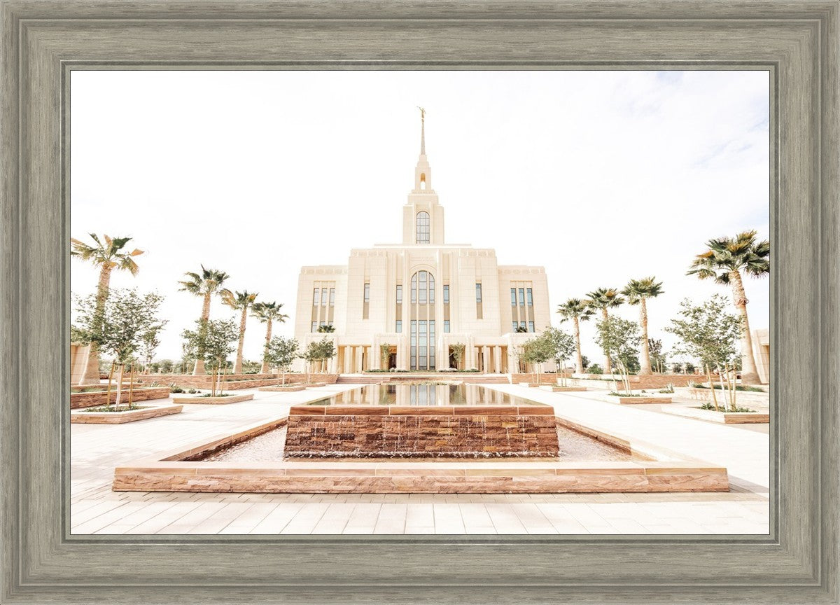 Sweet is The Work Red Cliffs Utah Temple
