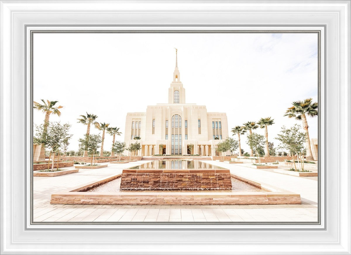 Sweet is The Work Red Cliffs Utah Temple