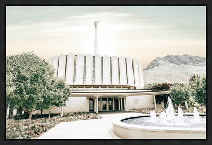 Sweet is The Work Provo Utah Temple Gallery Wrap