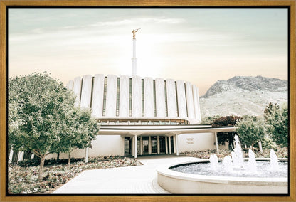 Sweet is The Work Provo Utah Temple Gallery Wrap