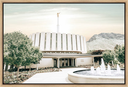 Sweet is The Work Provo Utah Temple Gallery Wrap