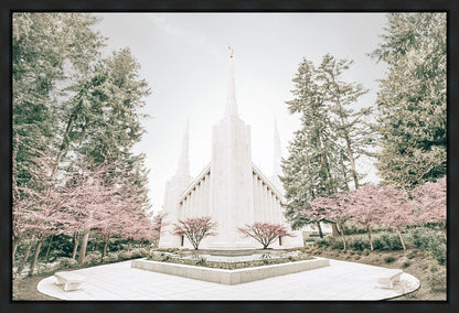 Sweet is The Work Portland Oregon Temple Gallery Wrap