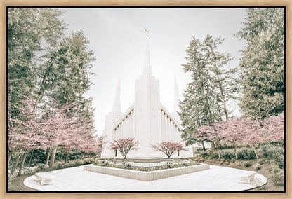 Sweet is The Work Portland Oregon Temple Gallery Wrap