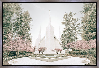 Sweet is The Work Portland Oregon Temple Gallery Wrap