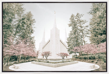 Sweet is The Work Portland Oregon Temple Gallery Wrap