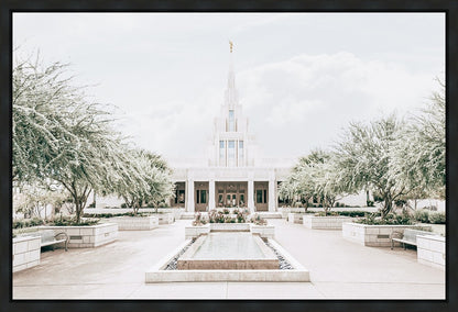 Sweet is The Work Phoenix Arizona Temple Gallery Wrap