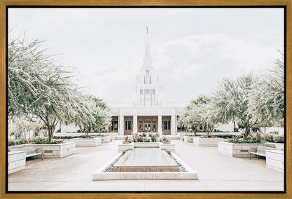 Sweet is The Work Phoenix Arizona Temple Gallery Wrap