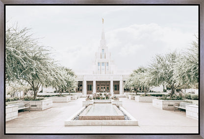 Sweet is The Work Phoenix Arizona Temple Gallery Wrap